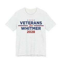 Veterans for Gretchen Whitmer for President Campaign T-Shirt 2028