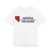 Nevada for J.B. Pritzker for President Campaign T-Shirt 2028