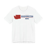 Washington for AOC for President Campaign T-Shirt 2028
