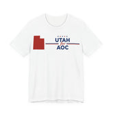 Utah for AOC for President Campaign T-Shirt 2028