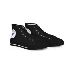 Black Prideverse Men's High Top Sneakers