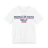 People of Faith for Mark Kelly for President Campaign T-Shirt 2028