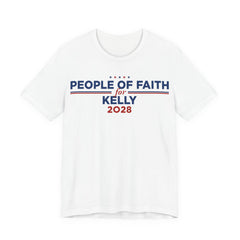 People of Faith for Mark Kelly for President Campaign T-Shirt 2028
