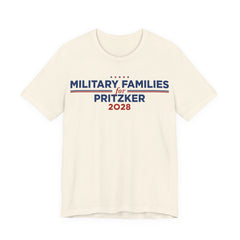 Military Families for J.B. Pritzker for President Campaign T-Shirt 2028