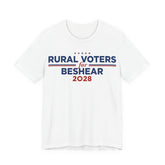 Rural Voters for Andy Beshear for President Campaign T-Shirt 2028