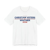 Christian Voters for Gretchen Whitmer for President Campaign T-Shirt 2028