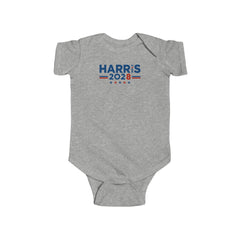 Infant Kamala Harris Tim Walz 2028 Campaign Onesie (Youth Political Pride)