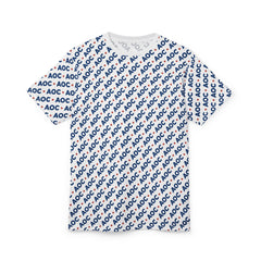 Unisex AOC All-Over Print T-Shirt – Political Graphic Tee for Progressive Everyday Style
