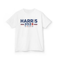 Kids Kamala Harris Tim Walz 2028 Campaign Shirt (Youth Political Pride)