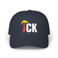 ICK Embroidered Classic Dad Cap — Funny Anti-Trump Political Statement Baseball Cap