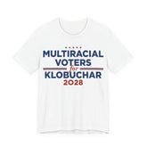 Multiracial Voters for Amy Klobuchar for President Campaign T-Shirt 2028