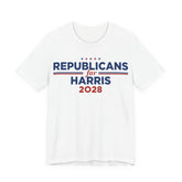 Republicans for Kamala Harris for President Campaign T-Shirt 2028