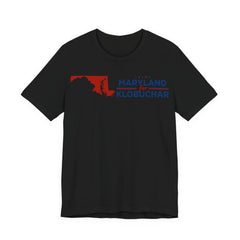 Maryland for Amy Klobuchar for President Campaign T-Shirt 2028