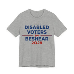 Disabled Voters for Andy Beshear for President Campaign T-Shirt 2028