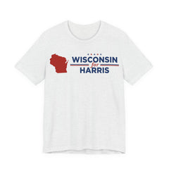 Wisconsin for Kamala Harris for President Campaign T-Shirt 2028