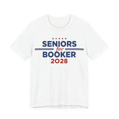 Seniors for Cory Booker for President Campaign T-Shirt 2028