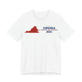 Virginia for AOC for President Campaign T-Shirt 2028