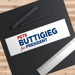 Pete Buttigieg for President Bumper Sticker — Political Campaign Sticker
