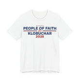 People of Faith for Amy Klobuchar for President Campaign T-Shirt 2028