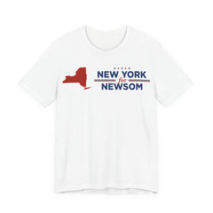 New York for Gavin Newsom for President Campaign T-Shirt 2028