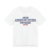 Arab American Voters for J.B. Pritzker for President Campaign T-Shirt 2028