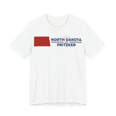 North Dakota for J.B. Pritzker for President Campaign T-Shirt 2028
