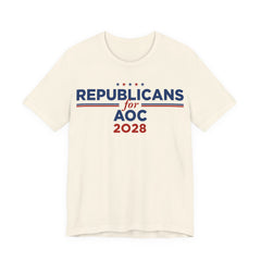 Republicans for AOC Campaign T-Shirt for President 2028