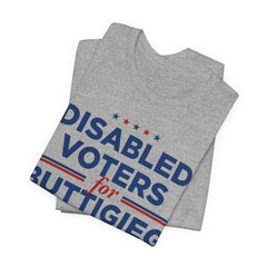 Disabled Voters for Pete Buttigieg for President Campaign T-Shirt 2028