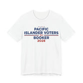 Pacific Islander Voters for Cory Booker for President Campaign T-Shirt 2028