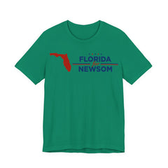 Florida for Gavin Newsom for President Campaign T-Shirt 2028