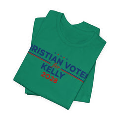 Christian Voters for Mark Kelly for President Campaign T-Shirt 2028