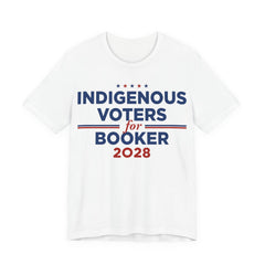 Indigenous Voters / Native Americans for Cory Booker for President Campaign T-Shirt 2028