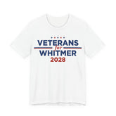 Veterans for Gretchen Whitmer for President Campaign T-Shirt 2028