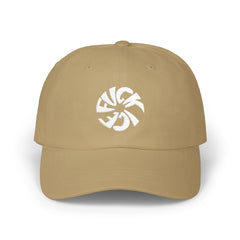 Dad Cap with FUCK ICE Spiral Logo - Minimal Casual Baseball Hat