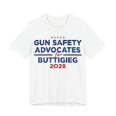 Gun Safety Advocates for Pete Buttigieg for President Campaign T-Shirt 2028
