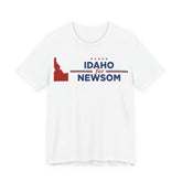 Idaho for Gavin Newsom for President Campaign T-Shirt 2028