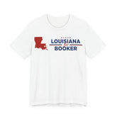 Louisiana for Cory Booker for President Campaign T-Shirt 2028