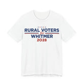 Rural Voters for Gretchen Whitmer for President Campaign T-Shirt 2028