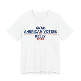Arab American Voters for Mark Kelly for President Campaign T-Shirt 2028