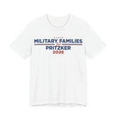 Military Families for J.B. Pritzker for President Campaign T-Shirt 2028