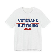 Veterans for Pete Buttigieg for President Campaign T-Shirt 2028
