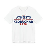 Atheists for Amy Klobuchar for President Campaign T-Shirt 2028