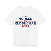Nurses for Amy Klobuchar for President Campaign T-Shirt 2028