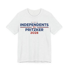 Independents for J.B. Pritzker for President Campaign T-Shirt 2028
