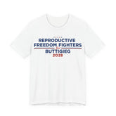 Reproductive Freedom Fighters for Pete Buttigieg for President Campaign T-Shirt 2028