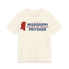 Mississippi for J.B. Pritzker for President Campaign T-Shirt 2028