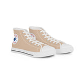 Beige Prideverse Men's High Top Sneakers
