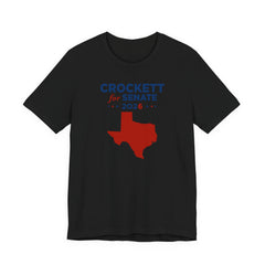 Jasmine Crockett for Texas Senate Campaign T-Shirt 2026