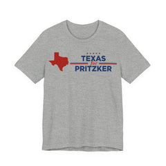 Texas for J.B. Pritzker for President Campaign T-Shirt 2028