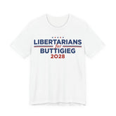Libertarians for Pete Buttigieg for President Campaign T-Shirt 2028